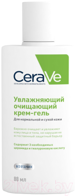 Гель для тела CeraVe Увлажняющий очищающий д/нормальной сухой кожи лица и тела (88мл)