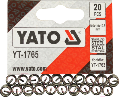 Набор резьбовых  вставок Yato YT-1765