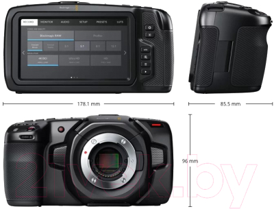 Видеокамера Blackmagic Design Pocket Cinema Camera 4k / УТ0024121