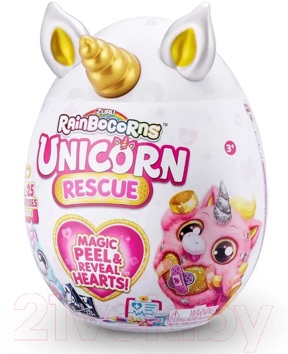 Игрушка-сюрприз Zuru Rainbocorns Unicorn Rescue Единорог / 9262