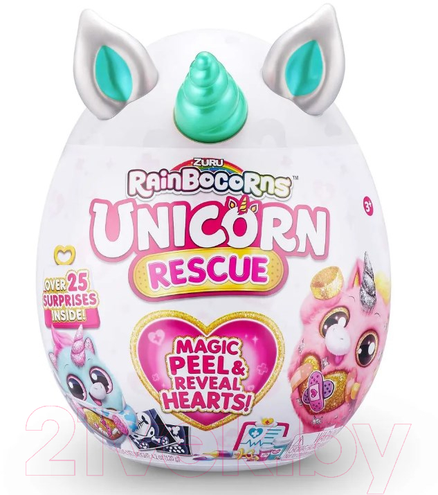 Игрушка-сюрприз Zuru Rainbocorns Unicorn Rescue Единорог / 9262