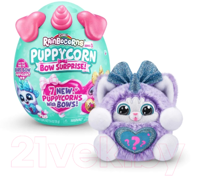 Игрушка-сюрприз Zuru Rainbocorns Puppycorn Bow Surprise / 9269 