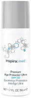 Крем для лица Inspira Premium Age Protector SPF30 Многофункциональный протектор (50мл) - 