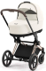 Детская универсальная коляска Cybex Priam IV 2 в 1 (Off White/Rose Gold) - 