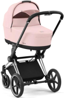 Детская универсальная коляска Cybex Priam IV 2 в 1 (Peach Pink/Chrome) - 