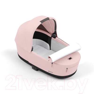 Детская универсальная коляска Cybex Priam IV 2 в 1 (Peach Pink/Matt Black)