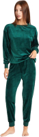 Комплект домашней одежды Mark Formelle 592327 (р.164/170-84-90, зеленый) - 