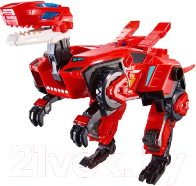 Робот-трансформер Dinoster Мега-трансформер 4 в 1. Раптор Трон / 42127
