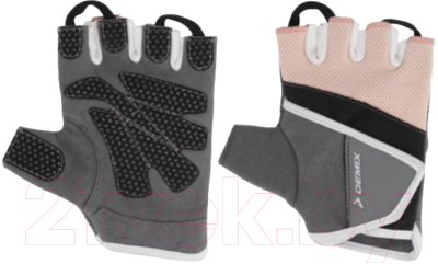 Перчатки для фитнеса Demix X5ODRR67Y4 / 119224-1J (M, розовый)