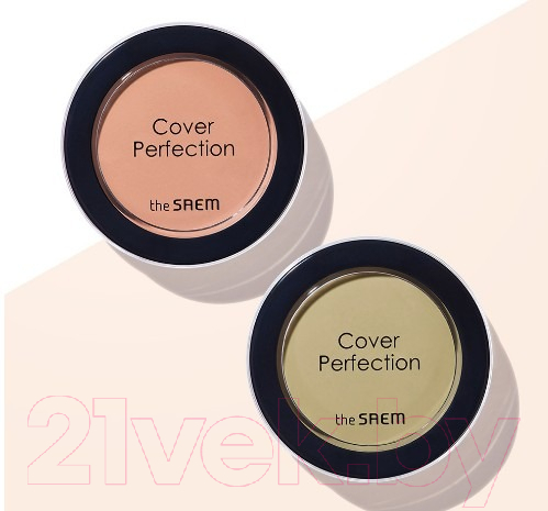 Консилер The Saem Cover Perfection Pot Concealer Peach Beige (4г) — фото 2