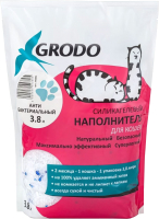 Наполнитель для туалета GRODO Антибактериальный / 24S041 (3.8л/1.8кг) - 