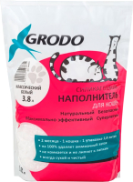 Наполнитель для туалета GRODO Классический / 24S040 (3.8л/1.8кг) - 