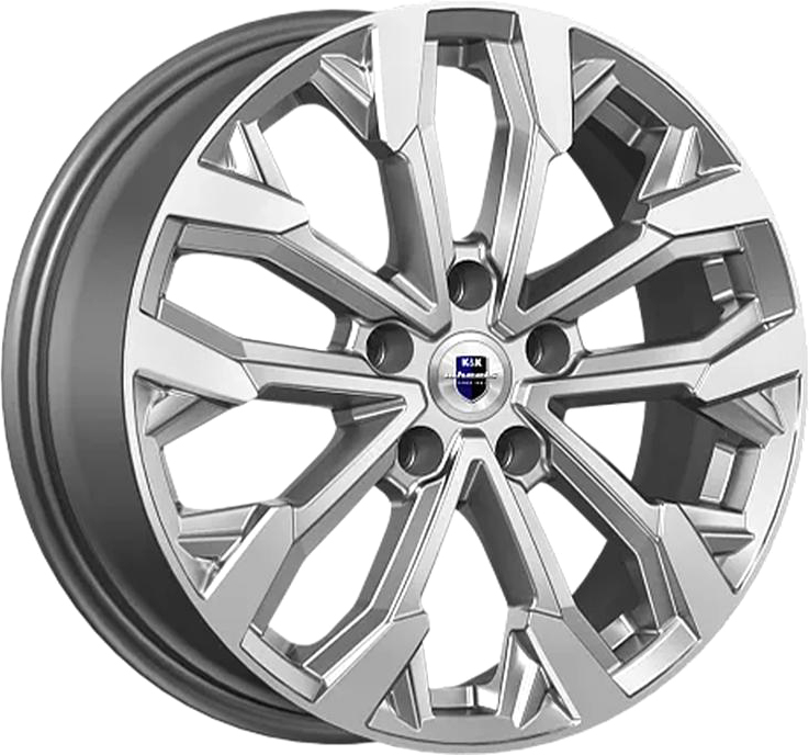 Литой диск K&K Морейн (KC1046) 17x6.5" 5x114.3мм DIA 67.1мм ET 35мм (Дарк платинум)