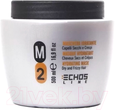 Маска для волос Echos Line M2 Dry & Frizzy для сухих волос с экстрактом кокоса (500мл)