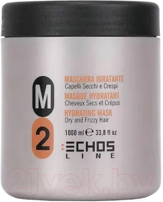 Маска для волос Echos Line M2 Dry & Frizzy для сухих волос с экстрактом кокоса (1л)