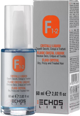 Флюид для волос Echos Line F1-2 Fluid Crystal With Linseed Oil семя льна с шелк. протеинами (60мл)