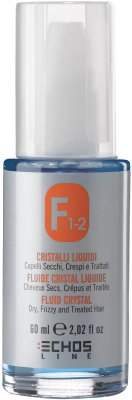Флюид для волос Echos Line F1-2 Fluid Crystal With Linseed Oil семя льна с шелк. протеинами (60мл)