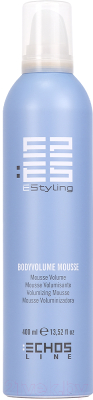 Мусс для укладки волос Echos Line E-Styling Bodyvolume для придания обьема (400мл)