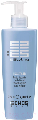 Флюид для волос Echos Line E-Styling Liss Styler Smoothing Fluid разглаживающий (225мл)