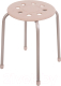 Миниатюра изображения товара Табурет Ника С пластмассовым сиденьем / ТП01 (бежевый)