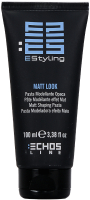 Паста для укладки волос Echos Line E-Styling Matt Look Shaping Paste с матовым эффектом (100мл) - 