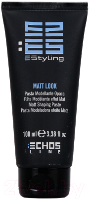 Паста для укладки волос Echos Line E-Styling Matt Look Shaping Paste с матовым эффектом (100мл)