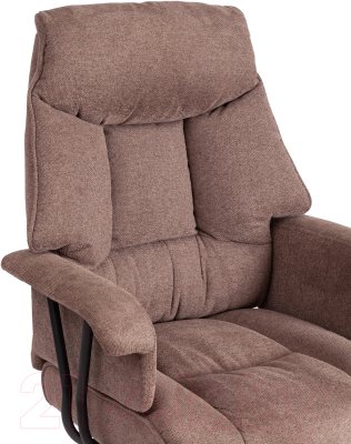 Кресло офисное Tetchair Brooklyn ткань (светло-коричневый)