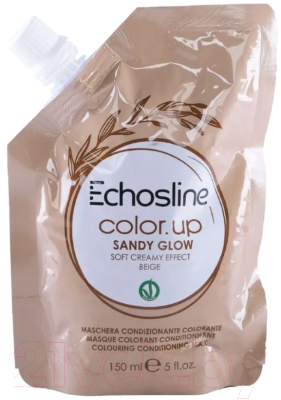 Тонирующая маска для волос Echos Line Color Up Sandy Glow Soft Creamy Effect (150мл)