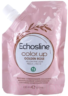 Тонирующая маска для волос Echos Line Color Up Golden Rose Yellow Pink Light (150мл)