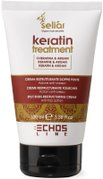 Крем для волос Echos Line Seliar Keratin Treatment против секущихся кончиков (100мл) - 