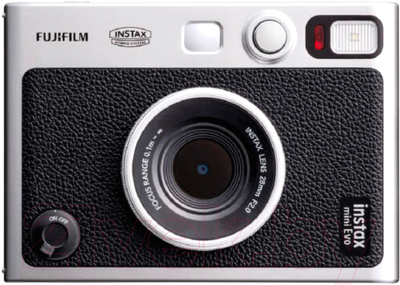 Фотоаппарат с мгновенной печатью Fujifilm Instax Mini Evo (черный)