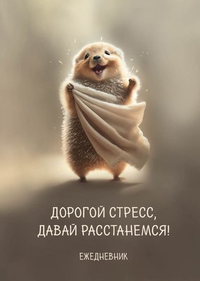 Еженедельник Эксмо Дорогой стресс, давай расстанемся / 9785041866143 - 