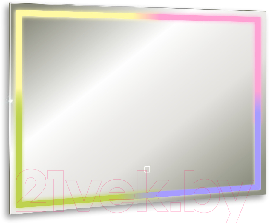 Зеркало Silver Mirrors Livia RGB 80x60 / LED-00002638