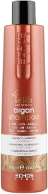 Шампунь для волос Echos Line Seliar Argan Nourishing With Argan Oil на основе масла аргании (350мл)