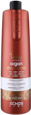 Шампунь для волос Echos Line Seliar Argan Nourishing With Argan Oil на основе масла аргании (1л)