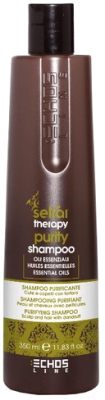 Шампунь для волос Echos Line Seliar Therapy Purity очищающий против перхоти (350мл)