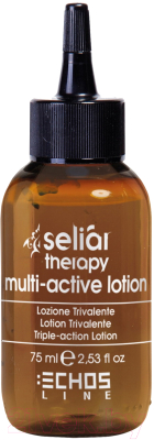 Лосьон для волос Echos Line Seliar Therapy Multi Active тройного действия (75мл)