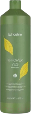 Шампунь для волос Echos Line Ki-Power Veg New питание и придание жизни волосам (1л)