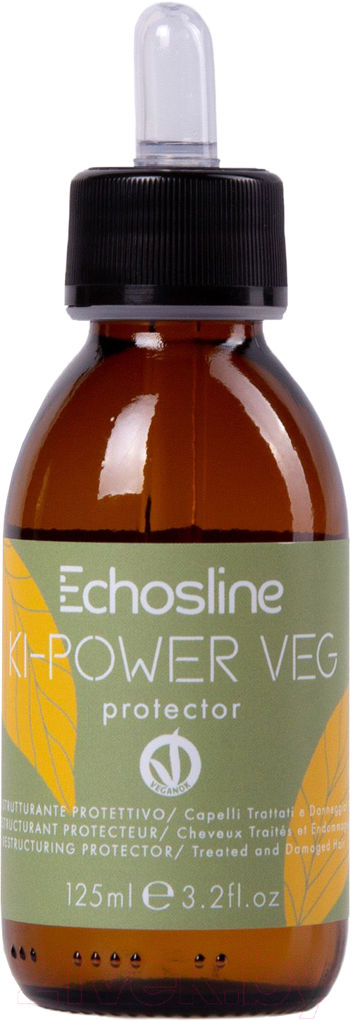 Лосьон для волос Echos Line Ki-Power Veg New Protector во время окрашивания и обесцвечивания