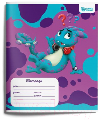 Набор тетрадей Schoolformat Smart Dino / ТШЛ12-СМД-НМП (20шт)