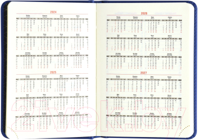 Ежедневник inФормат Бизнес / IFDN-BSA6/Bl (160л, синий)