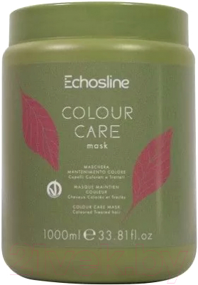 Маска для волос Echos Line Colour Care New Vegan для ухода за цветом (1л)