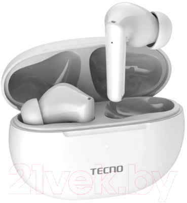 Наушники/гарнитура Tecno TWS Earphone BD03 (белый)
