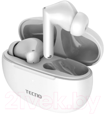 Наушники/гарнитура Tecno TWS Earphone BD03 (белый)