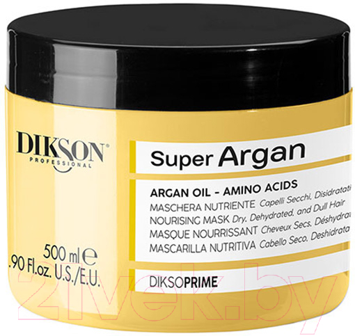 Маска для волос Dikson DiksoPrime Super Argan Nourishing Питательная для сухих волос