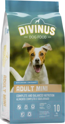 Сухой корм для собак Divinus Dog Adult Mini (10кг)