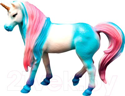 Изображение товара Набор фигурок коллекционных Masai Mara Мир фэнтези. Семья голубых единорогов / MM206-424