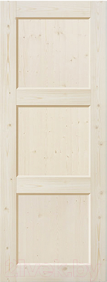 Дверной блок Wood Goods ДГФ-3Ф комплект 70x200 (сосна неокрашенная)
