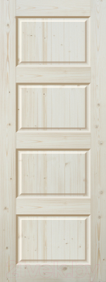 Дверной блок Wood Goods ДГФ-4Ф комплект 60x200 (сосна неокрашенная)