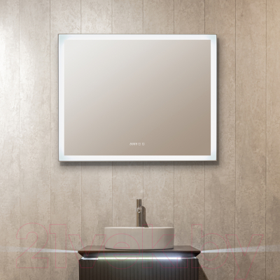 Зеркало Silver Mirrors Гуверт 100x80 / LED-00002369